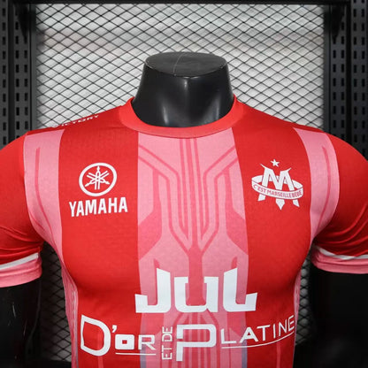 2025-26 Marseille YAMAHA Red Player S-2XL asasshop