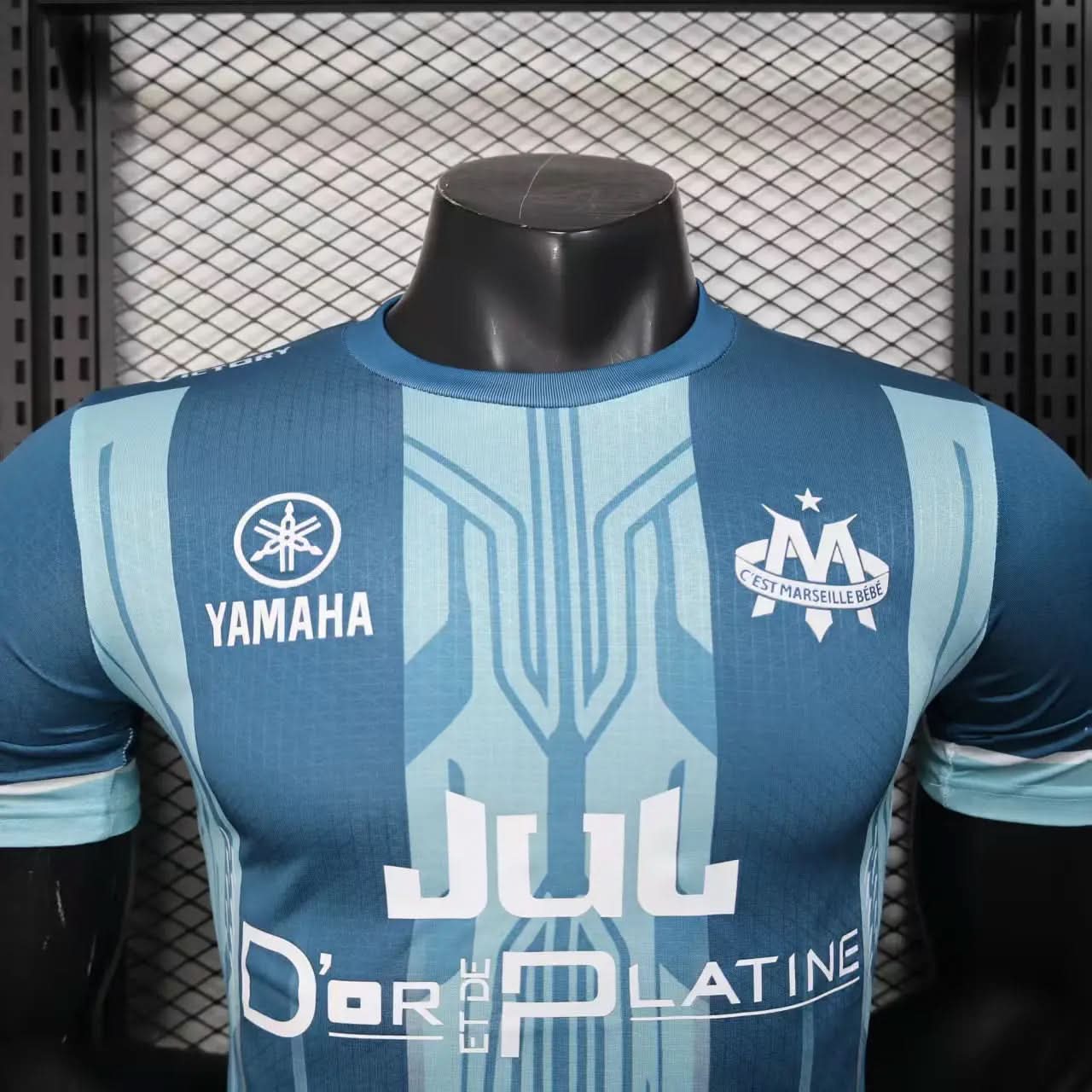 2025-26 Marseille YAMAHA Blue Player S-2XL asasshop