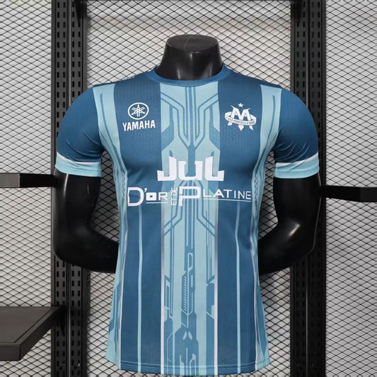 2025-26 Marseille YAMAHA Blue Player S-2XL asasshop