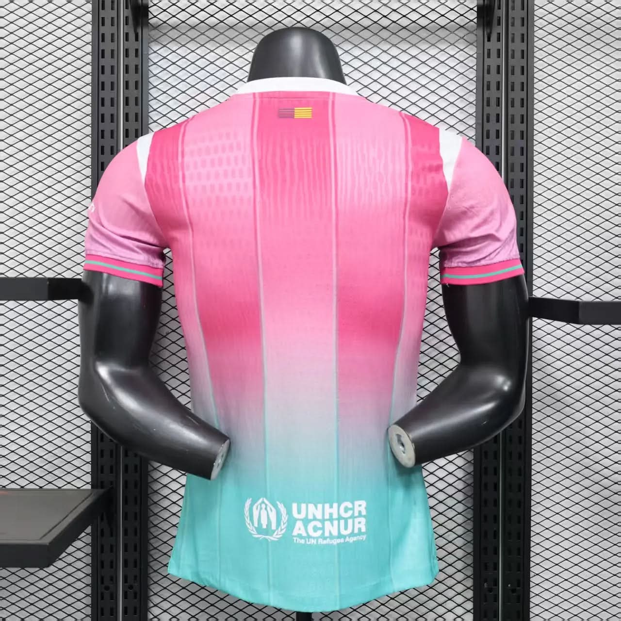 2025-26 Barcelona Special Pink-Green Player S-2XL asasshop