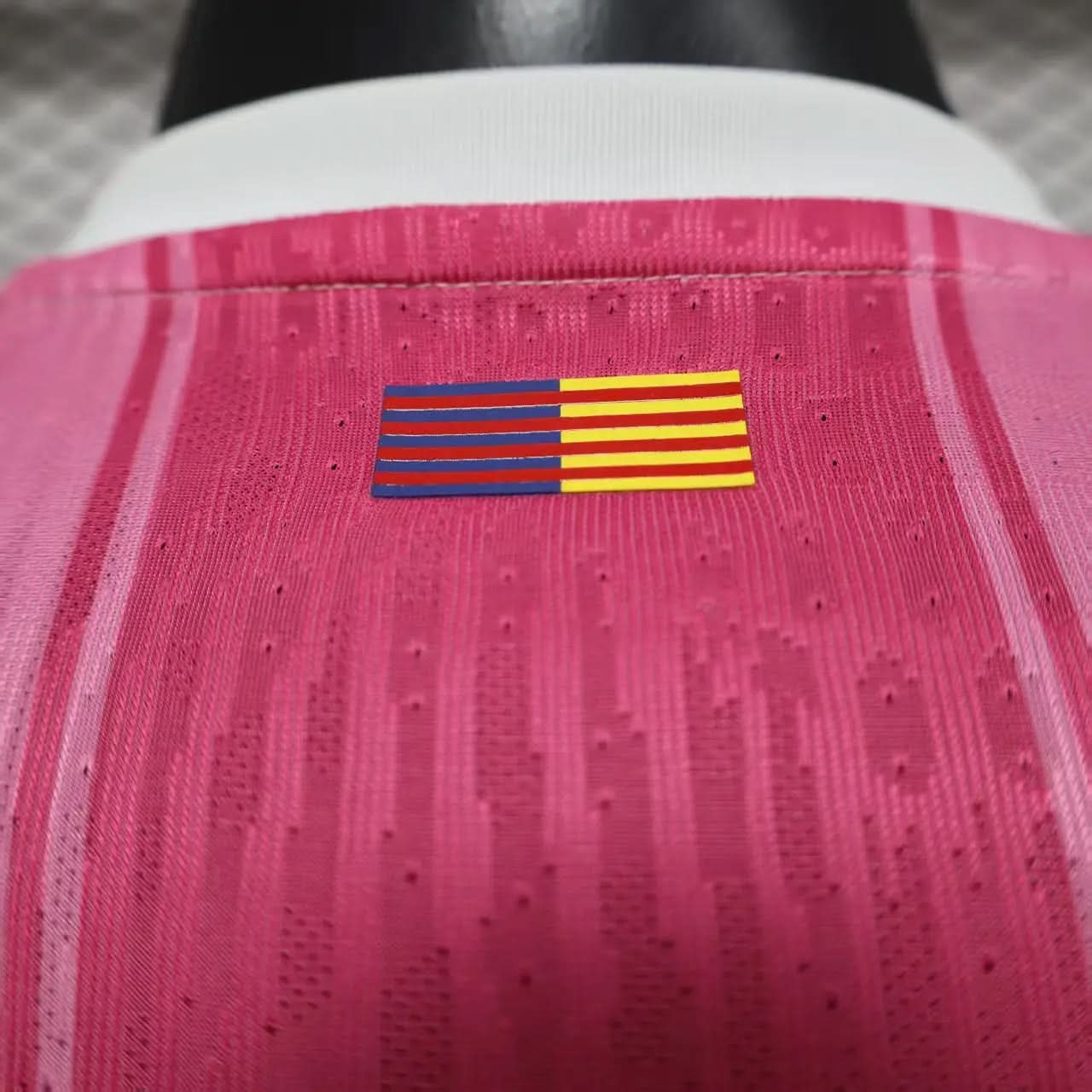 2025-26 Barcelona Special Pink-Green Player S-2XL asasshop