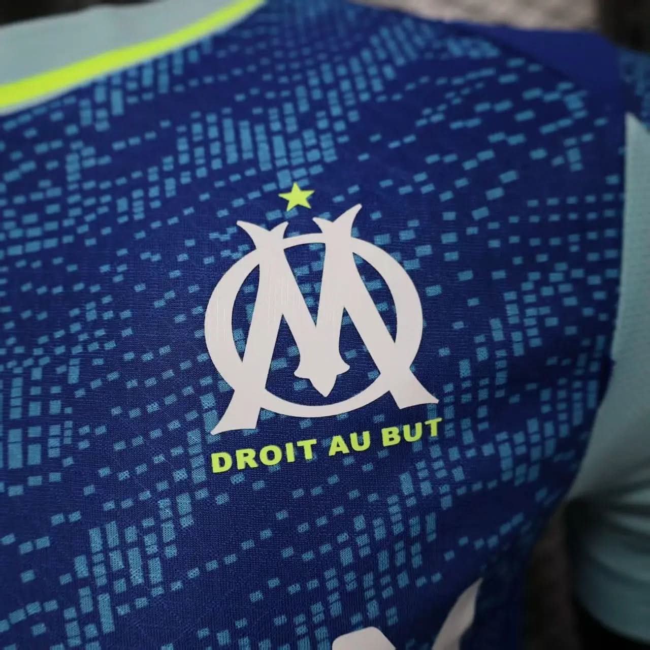 2025-26 Marseille Second Away Player S-2XL asasshop